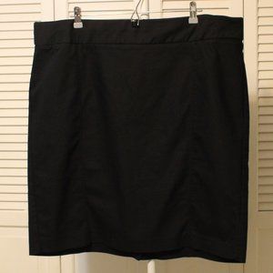 Lane Bryant Black Pencil Skirt
